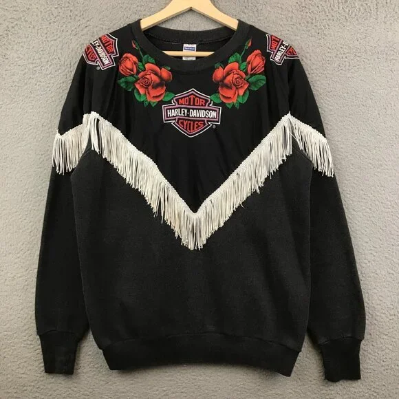 Harley-Davidson Sweaters Harleydavidson Womens Fringe Pullover